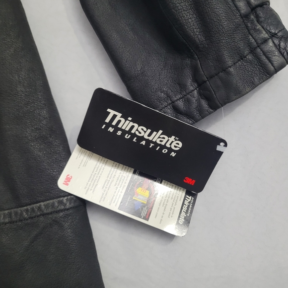 Danier Women's 3/4 Black Hooded Jacket (New) - Picture 4 of 8